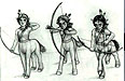 three centaur